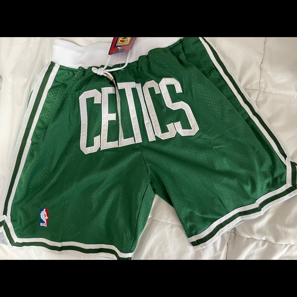 Celtics Shorts Size Medium